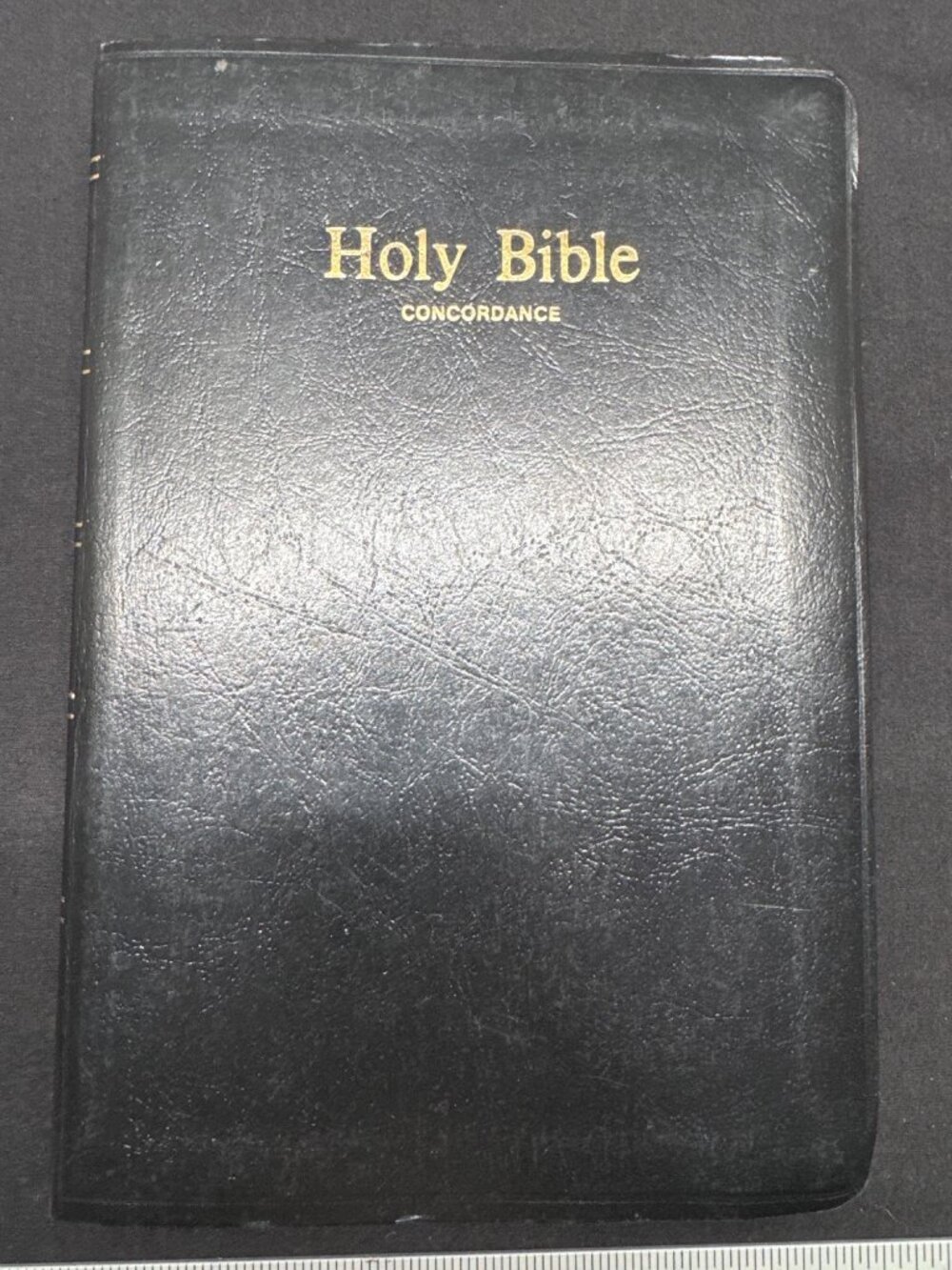 Holy Bible King James Version Red Letter Edition With Concordance By Word Aflame